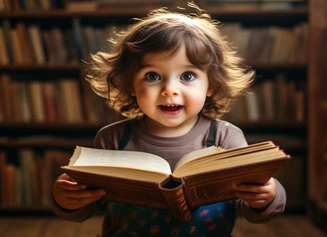 儿童朗读古诗照片 儿童朗诵照片