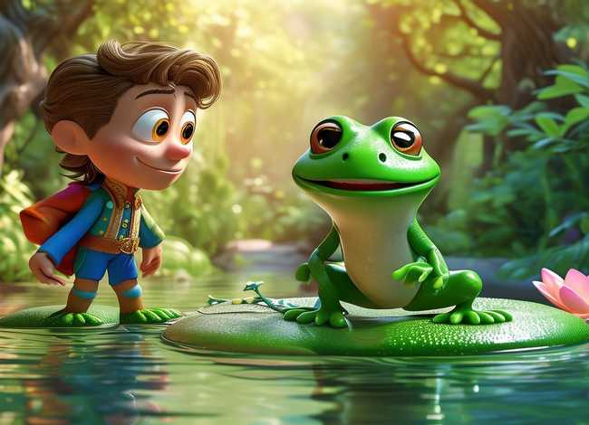 青蛙王子儿童故事漫画;儿童动画故事青蛙王子 青蛙王子儿童故事漫画;儿童动画故事青蛙王子