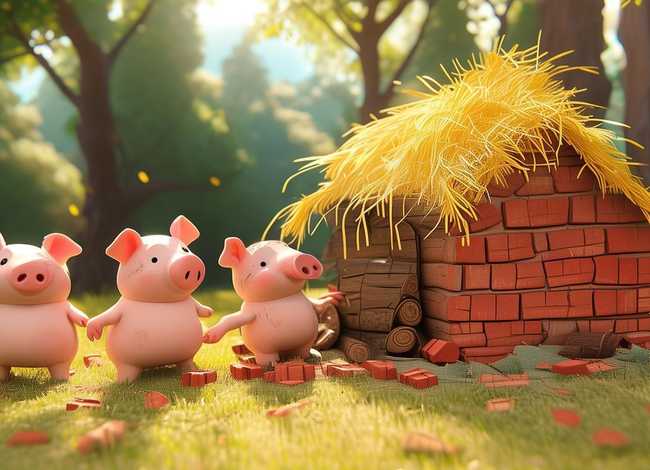 儿童故事在线听三只小猪盖房子，三只小猪盖房子故事在线收听