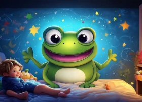 青蛙故事儿童睡前故事，青蛙故事粤语儿童睡前