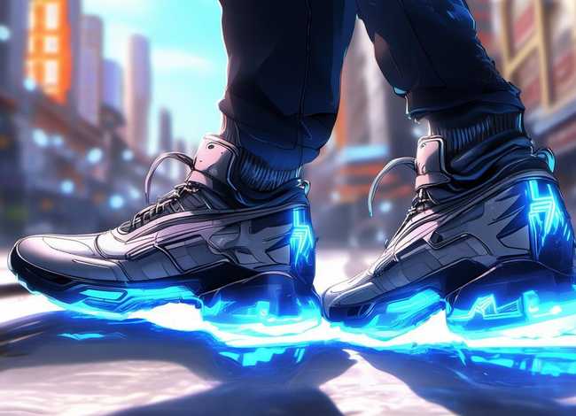 动漫故事鞋子是品牌吗；动漫里的鞋子叫什么