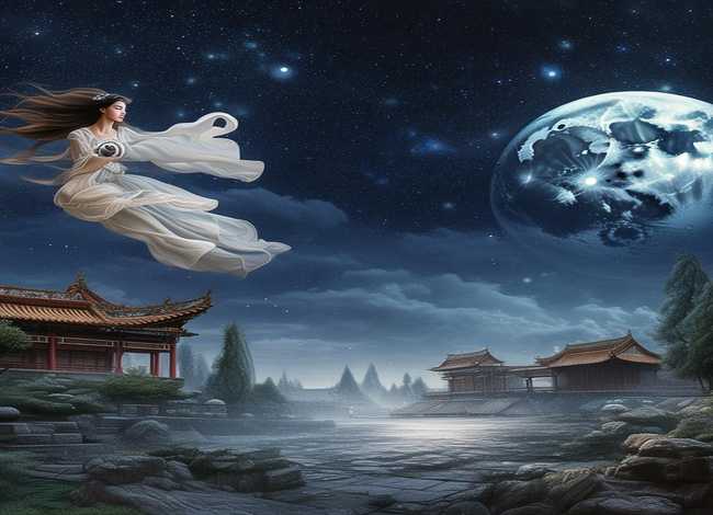 嫦娥如何奔月儿童故事、神话故事嫦娥是如何奔月的