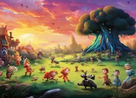 美国童话故事动画片、外国童话动画片