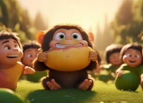 儿童故事猴吃西瓜内容；幼儿故事猴吃西瓜