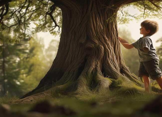 儿童故事男孩和大树的故事；男孩和大树的故事说明什么