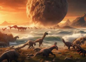 小一个关于恐龙灭绝的故事；小一个关于恐龙灭绝的故事英语