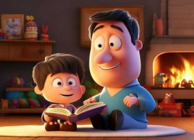 仿编儿童故事大头儿子小头爸爸，幼儿故事大头儿子小头爸爸