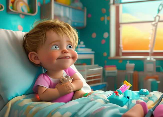 医院儿童故事简短、医院的故事幼儿园简画