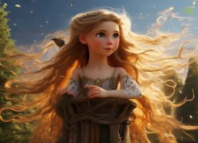 儿童公主童话故事完整版（长发公主童话故事儿童完整版）