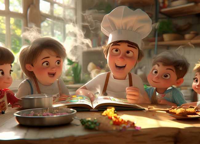 厨房睡前儿童故事 幼儿园厨房小故事