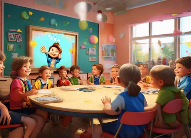 幼儿故事《上课》 - 幼儿故事《上课》视频播放