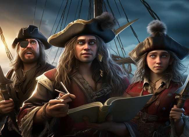 三个海盗绘本 三个海盗绘本故事 三个海盗绘本 三个海盗绘本故事