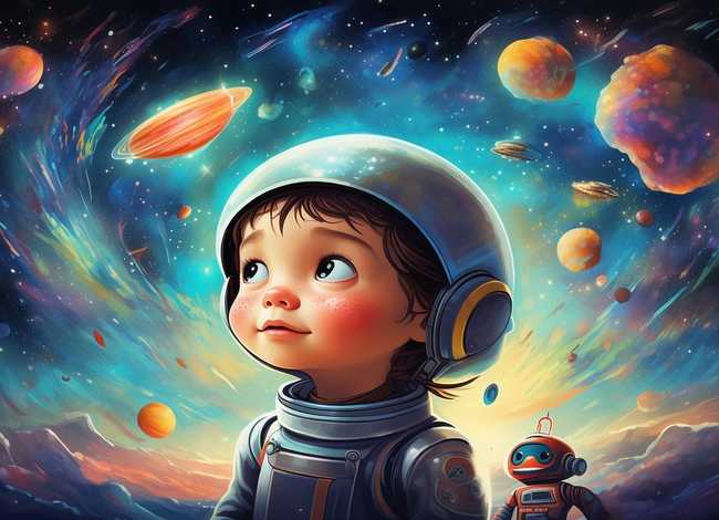 宇宙太空儿童故事（幼儿关于宇宙太空故事）