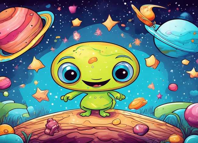 外星人故事幼儿文字版；外星人故事幼儿文字版图片