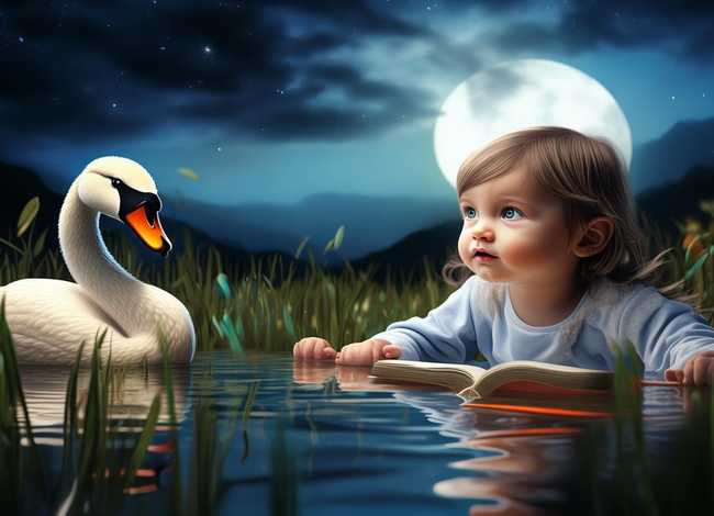 儿童故事0至3岁天鹅的故事 - 天鹅的故事睡前故事 儿童故事0至3岁天鹅的故事 - 天鹅的故事睡前故事