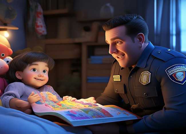 儿童睡前警察故事有声（睡前故事幼儿故事大全警察）