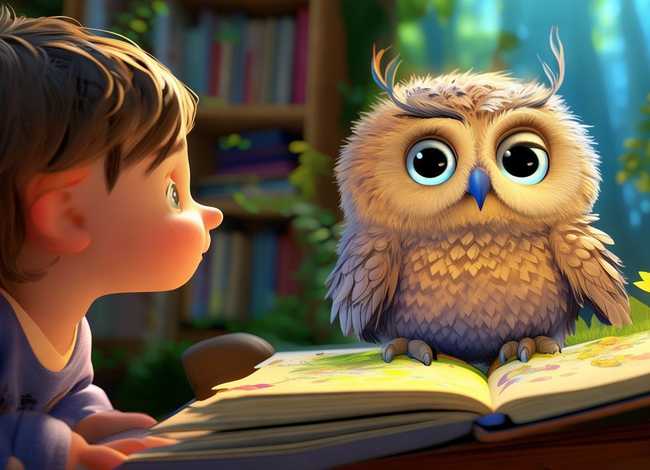 3岁儿童绘本故事猫头鹰 - 关于猫头鹰绘本故事