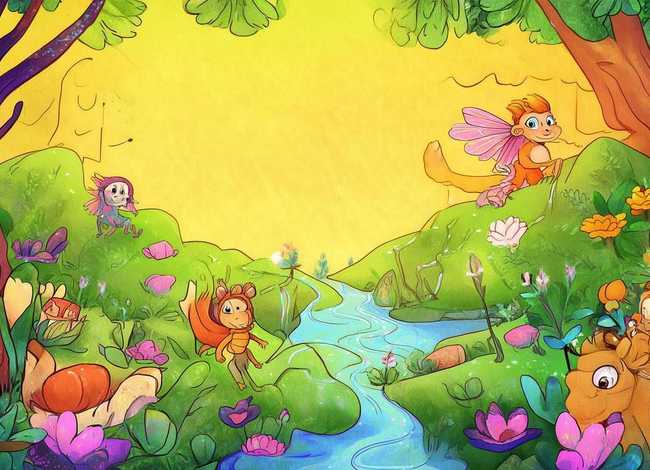 儿童故事图片大全大图，儿童小故事图片大全