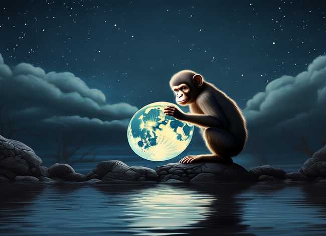 猴子捞月亮的故事50字,猴子捞月亮的故事50字怎么写 猴子捞月亮的故事50字,猴子捞月亮的故事50字怎么写