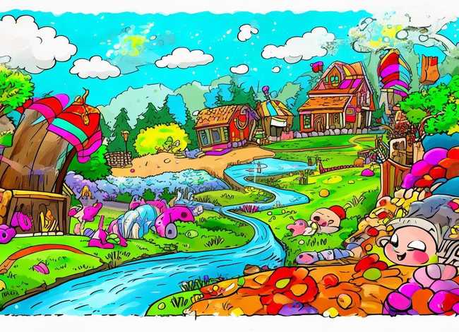 儿童连环画图片4张可打印 - 儿童连环画图片10张