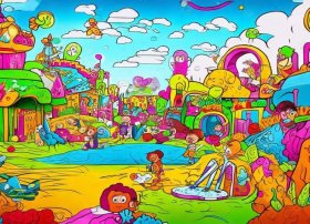 儿童画故事连环画，少儿故事连环画