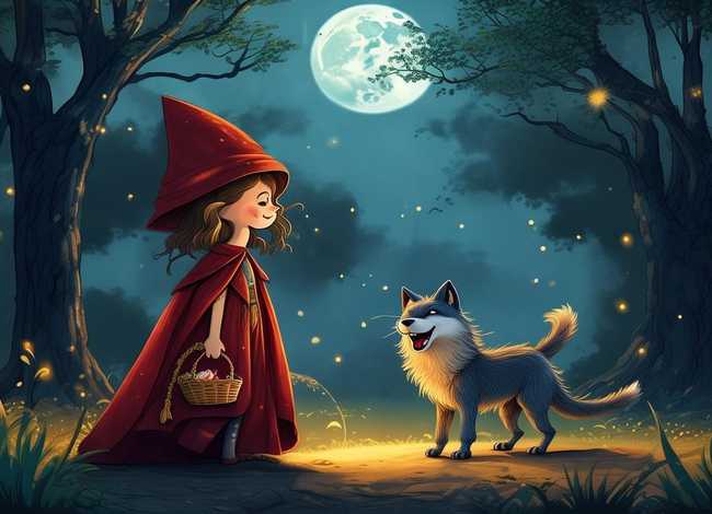 睡前小故事小红帽和大灰狼的故事 - 睡前小故事小红帽和大灰狼的故事改编版 睡前小故事小红帽和大灰狼的故事 - 睡前小故事小红帽和大灰狼的故事改编版