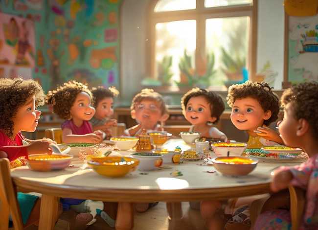 关于小朋友们吃饭的故事 关于小朋友们吃饭的故事大全