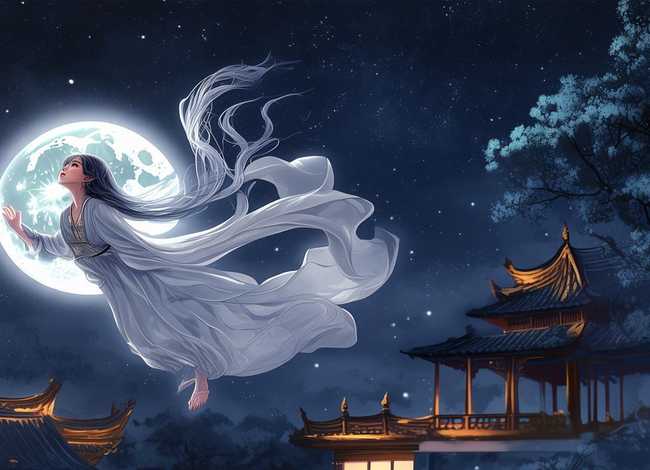 嫦娥奔月儿童故事100至200字；嫦娥奔月小故事100字左右