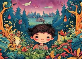 儿童文学插画图片（儿童文学插画图片大全）