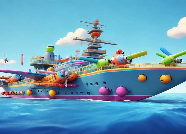 儿童故事航空母舰、航空母舰儿童版