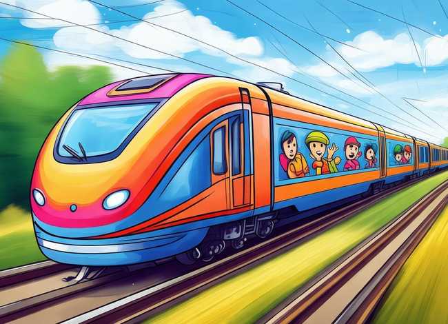 高速列车的儿童故事(儿童高速列车简笔画) 高速列车的儿童故事(儿童高速列车简笔画)