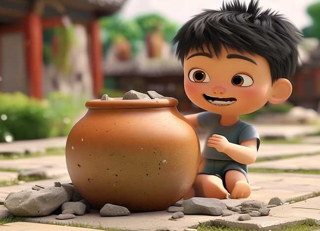 儿童故事司马光砸缸的视频手语版 司马光砸缸儿歌视频故事视频