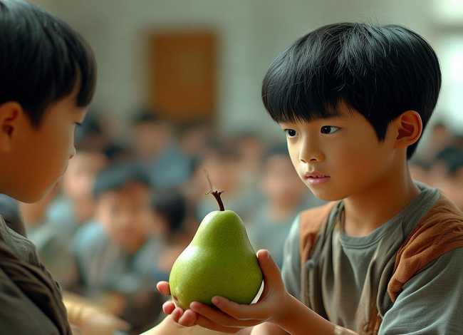 孔融让梨的故事简单版，孔融让梨的故事简单版本