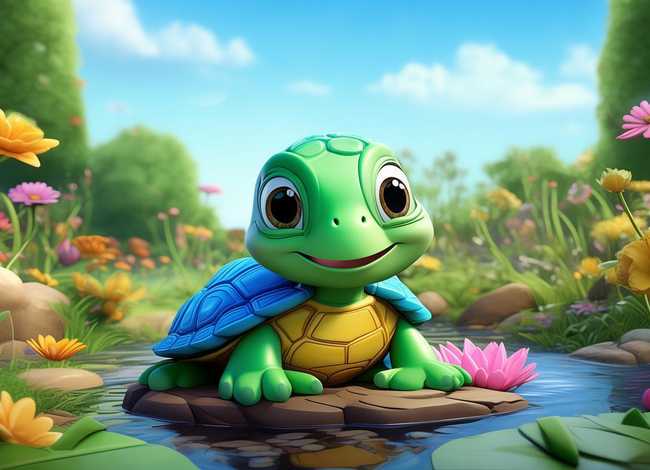 小乌龟小朋友的故事（小乌龟小朋友的故事视频）