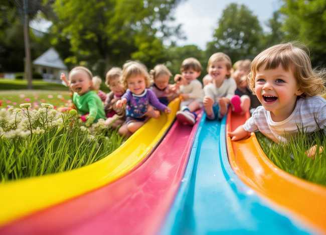 滑滑梯的幼儿故事;幼儿园玩滑滑梯的故事 滑滑梯的幼儿故事;幼儿园玩滑滑梯的故事