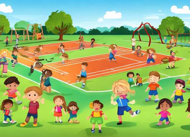 儿童体育绘本；儿童体育绘本图片