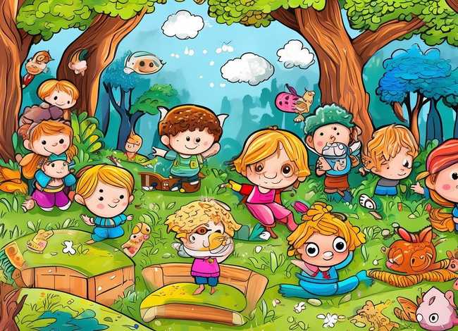 简单儿童故事连环画6幅图 4个简单幼儿故事连环画 简单儿童故事连环画6幅图 4个简单幼儿故事连环画