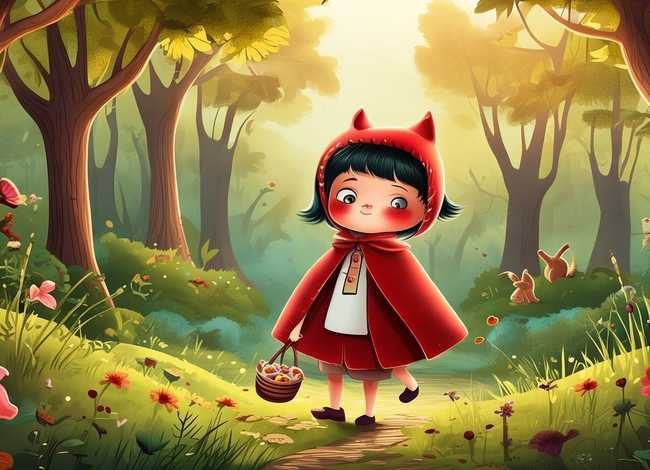 讲儿童故事《小红帽》 - 幼儿故事《小红帽》 讲儿童故事《小红帽》 - 幼儿故事《小红帽》