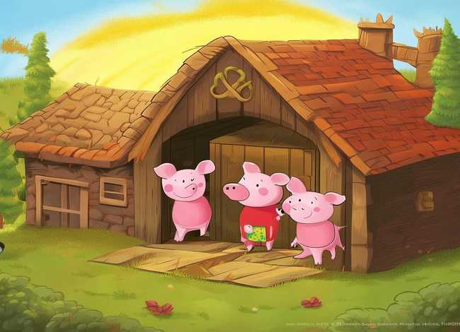 音乐故事绘本；音乐故事绘本三只小猪