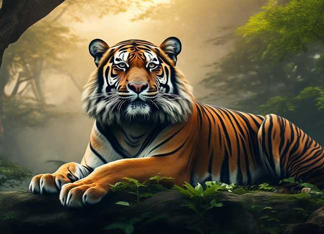 老虎的故事民间传说 老虎的故事民间传说作文