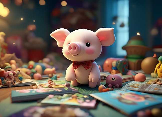 儿童玩具猪故事 小猪猪玩具小故事全集