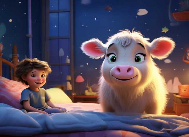 儿童睡前故事3-6岁牛的故事 - 睡前故事-3-6岁