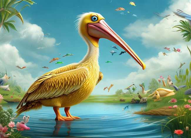 大嘴鹈鹕儿童故事、大嘴巴鹈鹕幼儿故事 大嘴鹈鹕儿童故事、大嘴巴鹈鹕幼儿故事