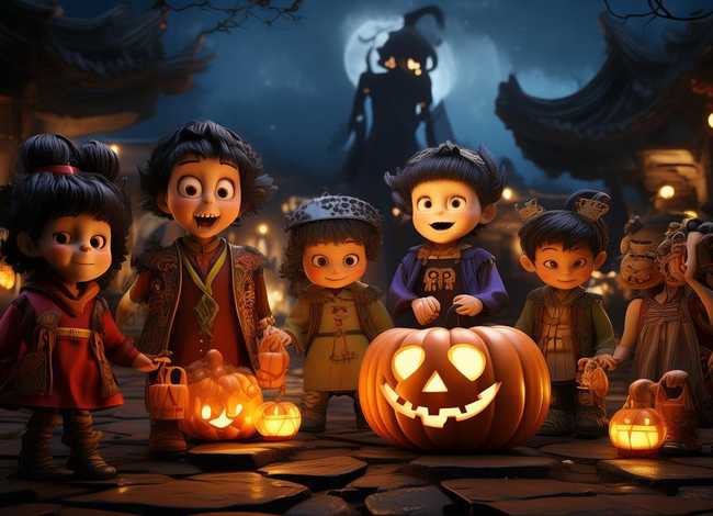 万圣节的小故事中文，万圣节的小故事中文翻译