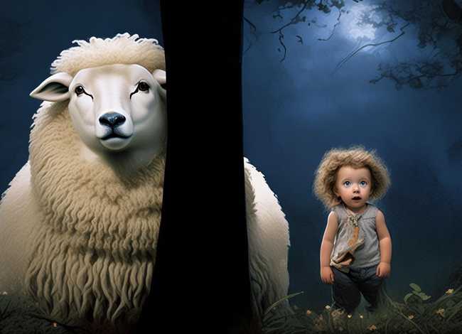 3-6岁幼儿睡前故事披着羊皮的狼 - 五岁小孩故事睡前故事披着羊皮的狼