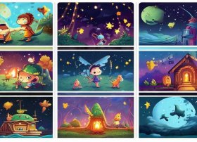 儿童故事简笔画6幅图；儿童故事简笔画推荐3-6岁