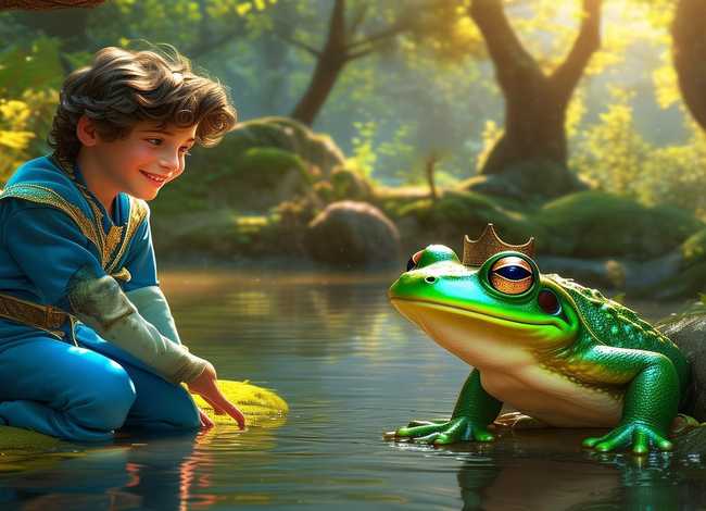 儿童的童话故事青蛙 - 幼儿童话故事大全3-6岁青蛙王子
