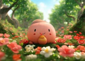 幼儿故事小桃仁、幼儿故事小桃仁图片