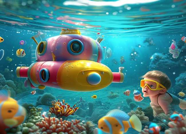 潜水艇的故事幼儿，关于潜水艇的幼儿故事视频