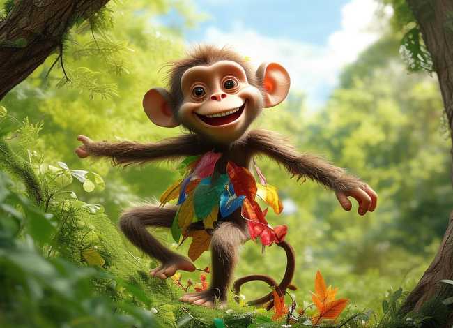 小故事猴子 小故事猴子下山